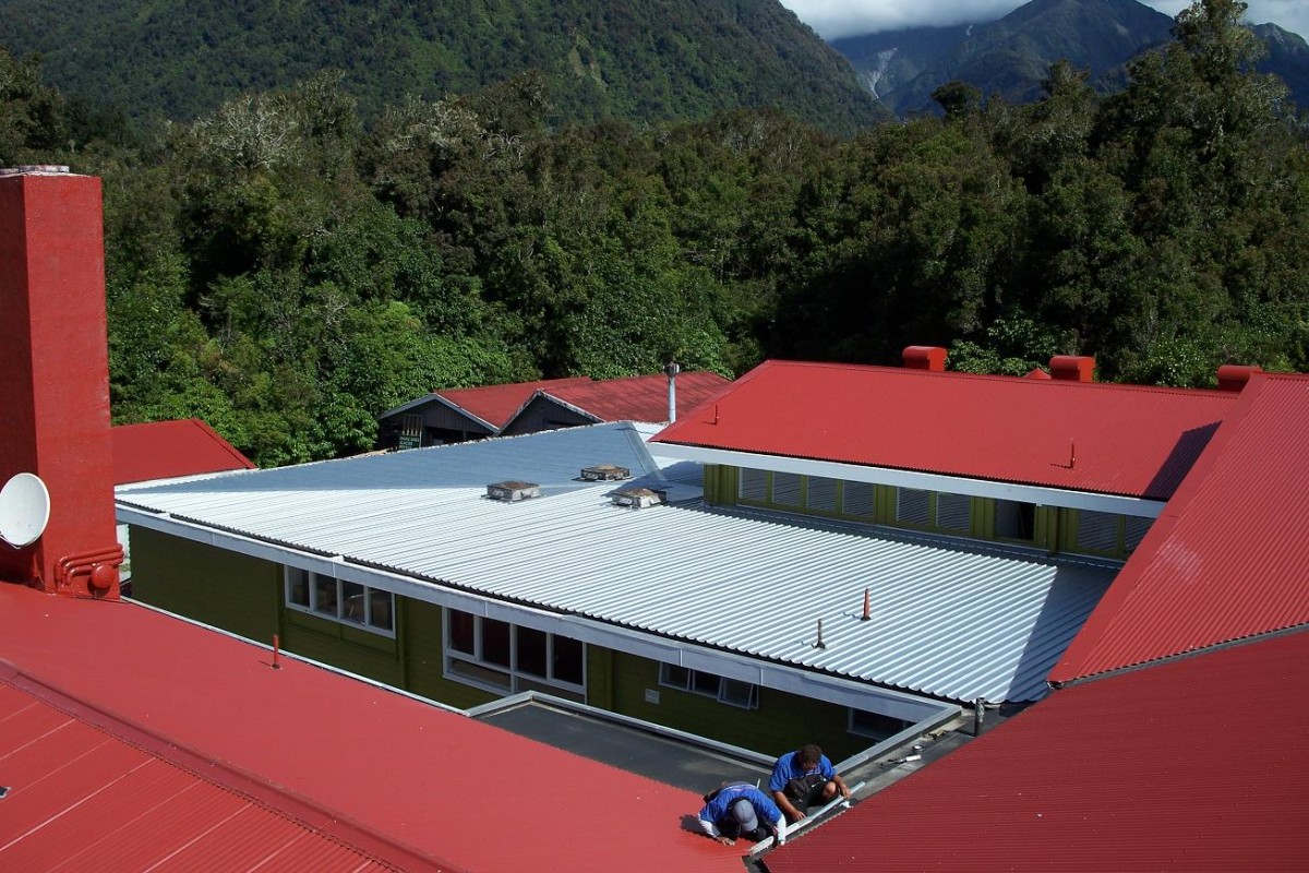 Commercial re-roofing project